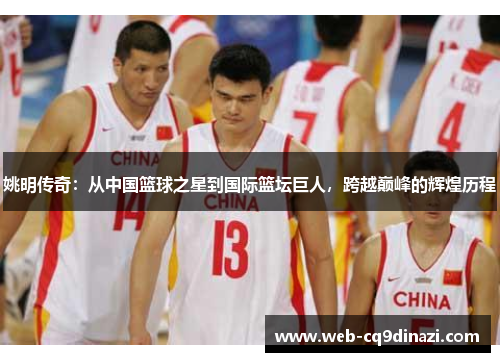 姚明传奇：从中国篮球之星到国际篮坛巨人，跨越巅峰的辉煌历程
